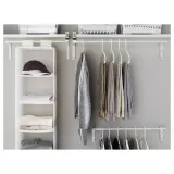 IKEA MULIG (ИКЕА МУЛИГ) — Штанга для одежды, белый 60-90 см — фото 2