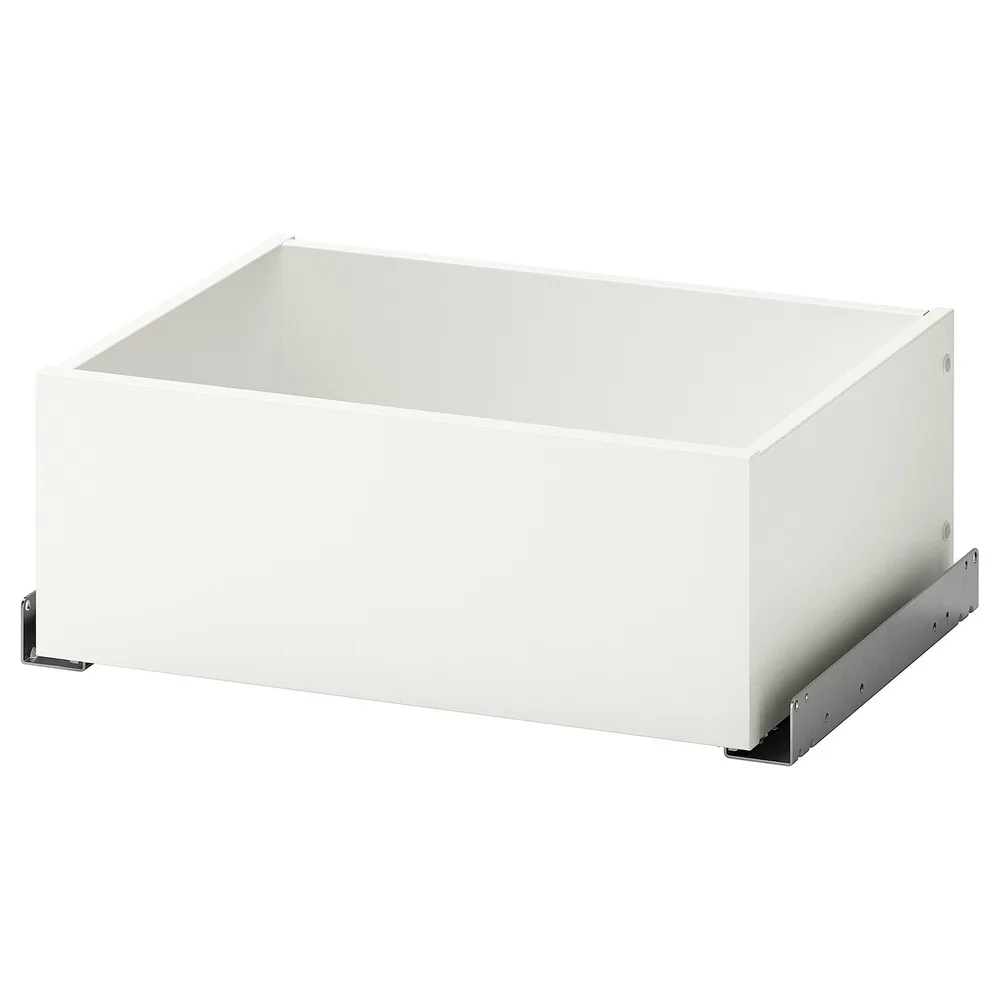 IKEA KOMPLEMENT (ИКЕА КОМПЛИМЕНТ) — Ящик, белый 50x35 см
