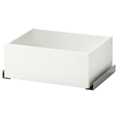 IKEA KOMPLEMENT (ИКЕА КОМПЛИМЕНТ) — Ящик, белый 50x35 см