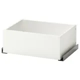 IKEA KOMPLEMENT (ИКЕА КОМПЛИМЕНТ) — Ящик, белый 50x35 см — фото 1