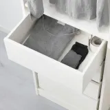 IKEA KOMPLEMENT (ИКЕА КОМПЛИМЕНТ) — Ящик, белый 50x35 см — фото 2