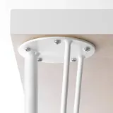 IKEA KRILLE (ИКЕА КРИЛЛЕ) — Ножка с колесиком, белая 70 см — фото 6