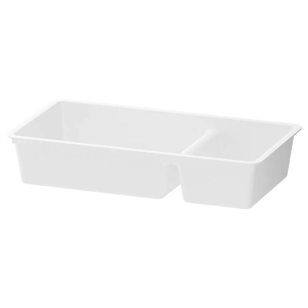 IKEA BILLINGEN (ИКЕА БИЛЛИНГЕН) — Вкладыш для ящика, белый 33x17 см
