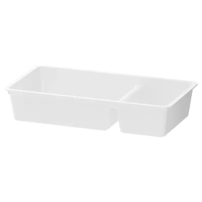 IKEA BILLINGEN (ИКЕА БИЛЛИНГЕН) — Вкладыш для ящика, белый 33x17 см