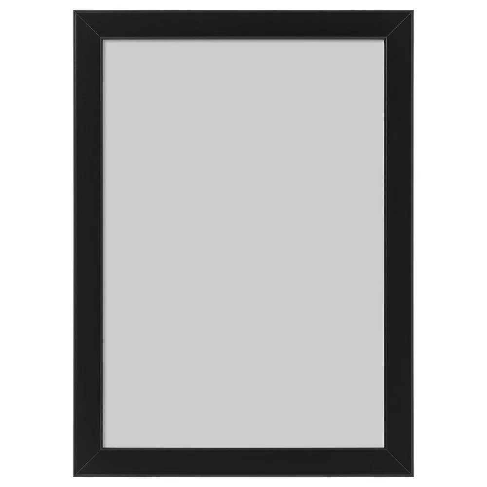 IKEA FISKBO (ИКЕА ФИСКБО) — Рамка, чёрный 21х30 см
