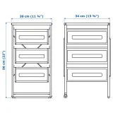 IKEA LENNART (ИКЕА ЛЕННАРТ) — Комод, белый — фото 6