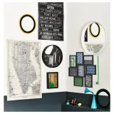IKEA VÄXBO (ИКЕА ВЭКСБО) — Рамка на 8 фотографий, чёрный 13х18 см — фото 2