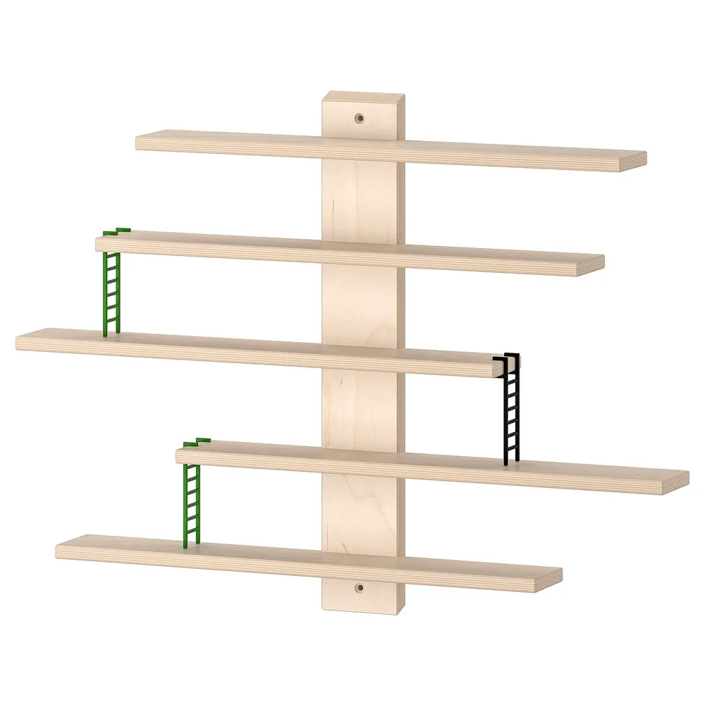 IKEA LUSTIGT (ИКЕА ЛУСТИГТ) — Настенная полка 37х37 см