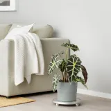 IKEA NYPON (ИКЕА НИПОН) — Кашпо, для дома/для улицы серый 19 см — фото 3