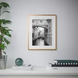 IKEA LOMVIKEN (ИКЕА ЛОМВИКЕН) — Рамка, золотистая 40x50 см — фото 2