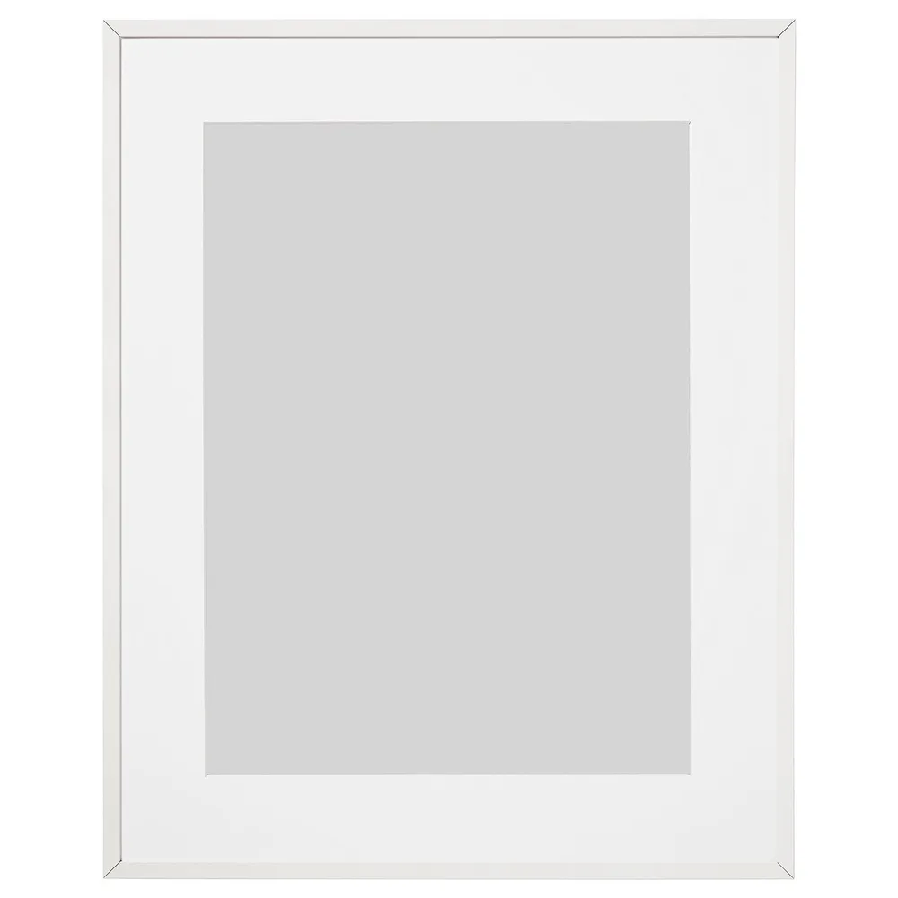IKEA LOMVIKEN (ИКЕА ЛОМВИКЕН) — Рамка, белая 40x50 см