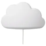 IKEA UPPLYST (ИКЕА УППЛИСТ) — Светильник настенный LED, облако белый — фото 1