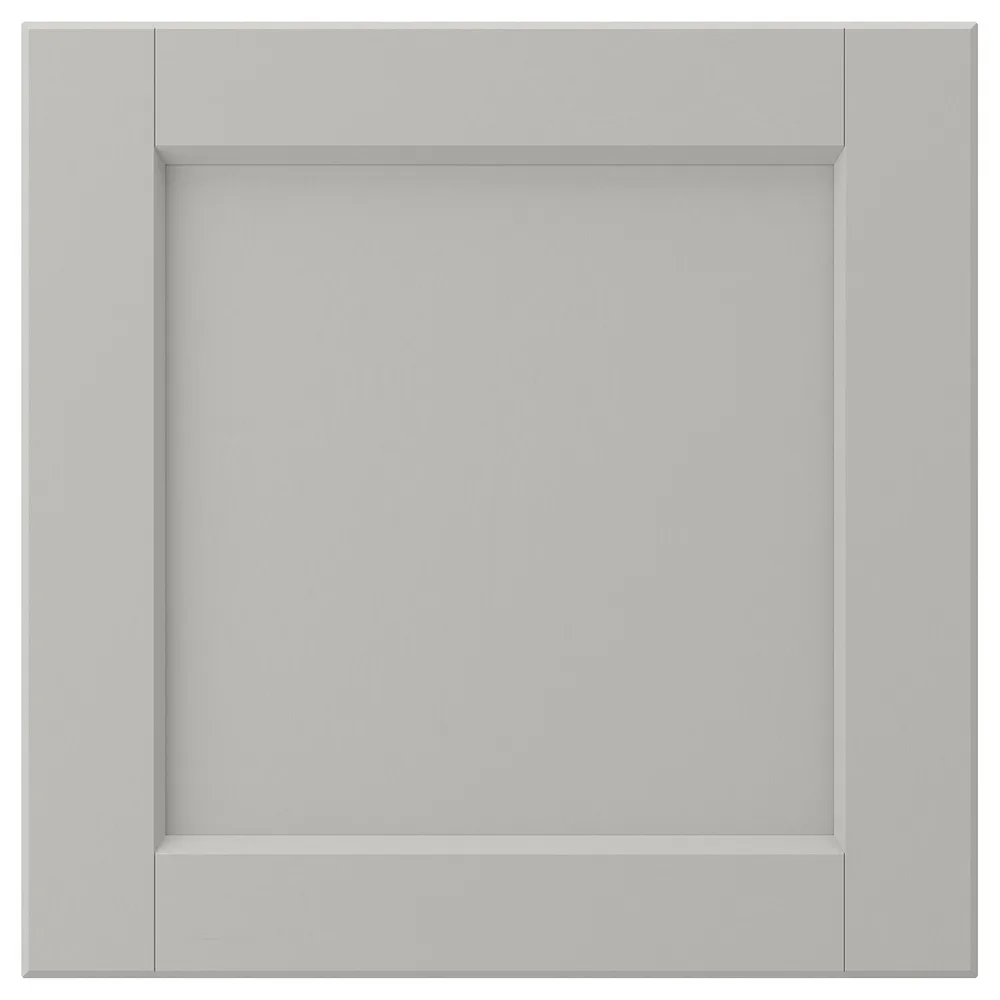 IKEA LERHYTTAN (ИКЕА ЛЕРХЙТТАН) — Дверца, светло-серая 40x40 см