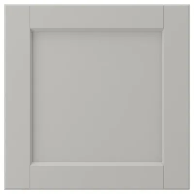 IKEA LERHYTTAN (ИКЕА ЛЕРХЙТТАН) — Дверца, светло-серая 40x40 см