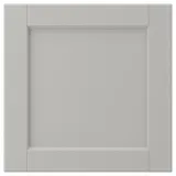 IKEA LERHYTTAN (ИКЕА ЛЕРХЙТТАН) — Дверца, светло-серая 40x40 см — фото 1