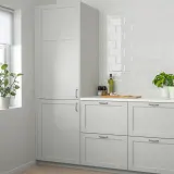 IKEA LERHYTTAN (ИКЕА ЛЕРХЙТТАН) — Дверца, светло-серая 40x40 см — фото 4