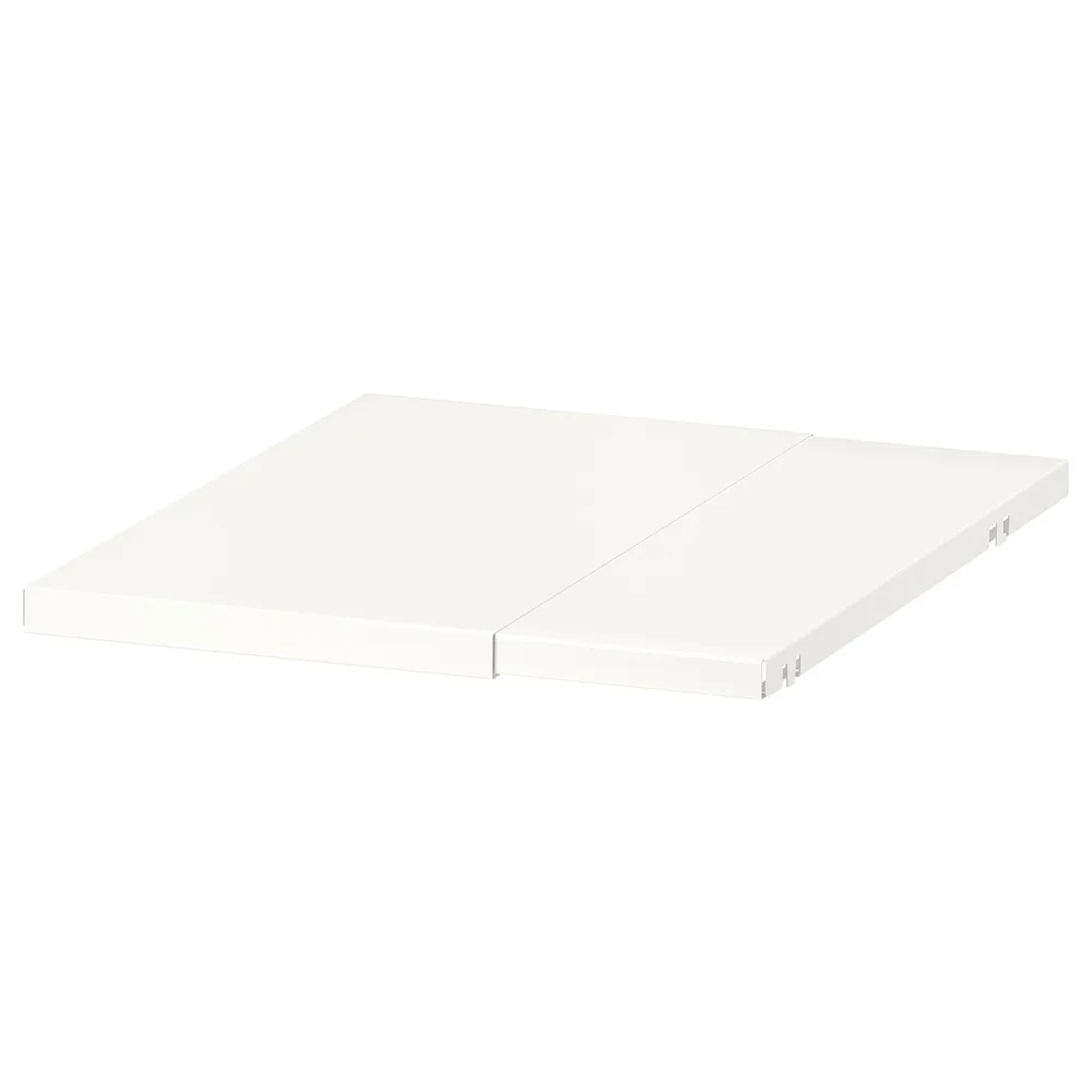 IKEA BOAXEL (ИКЕА БОАКСЕЛ) — Полка регулируемая, белая 20-30 см
