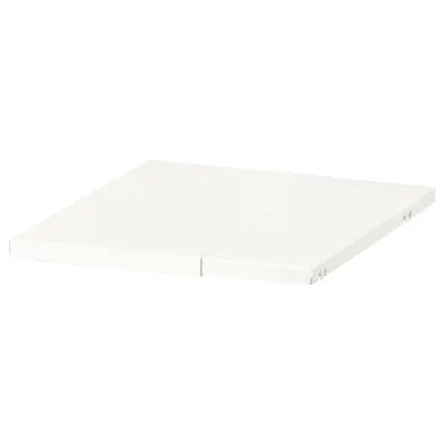 IKEA BOAXEL (ИКЕА БОАКСЕЛ) — Полка регулируемая, белая 20-30 см