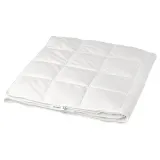 IKEA FJÄLLBRÄCKA (ИКЕА ФЙЭЛЛБРЭКА) — Одеяло, лёгкое тепло, белое 150x200 см — фото 1