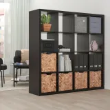 IKEA BULLIG (ИКЕА БУЛЛИГ) — Контейнер, бамбук/коричневый 32x35x33 см — фото 4