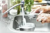 IKEA KALLSJÖN (ИКЕА КАЛЛШЁН) — Смеситель для улицы, хром — фото 3