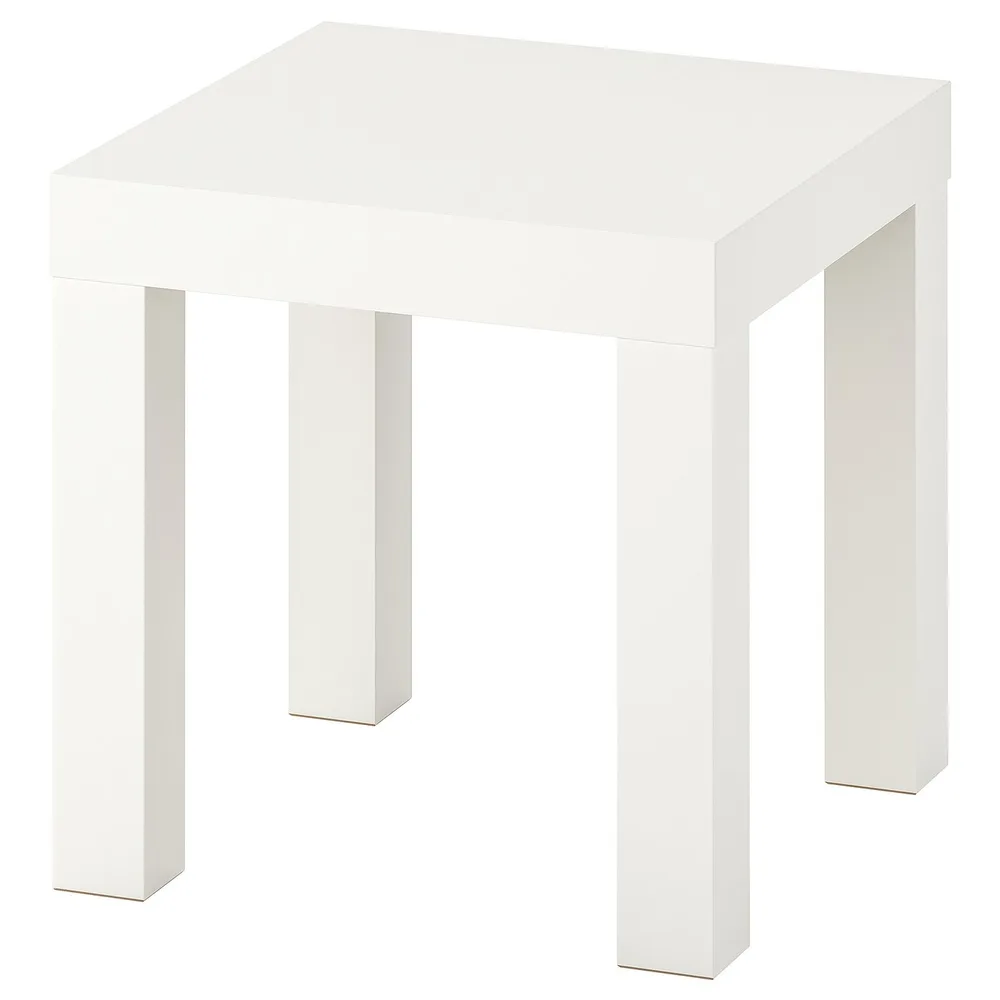 IKEA LACK (ИКЕА ЛАКК) — Столик, белый 35х35 см
