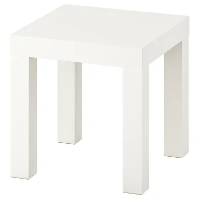 IKEA LACK (ИКЕА ЛАКК) — Столик, белый 35х35 см