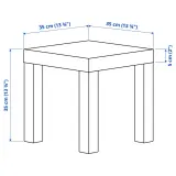 IKEA LACK (ИКЕА ЛАКК) — Столик, белый 35х35 см — фото 7