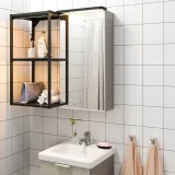 IKEA SILVERGLANS (ИКЕА СИЛВЕРГЛАНС) — Светодиодная подсветка для ванной, с регулировкой яркости, антрацит 40 см — фото 5