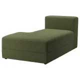IKEA JÄTTEBO (ИКЕА ЙЭТТЕБО) — Чехол на модуль-шезлонг, левый, Самсала тёмный жёлто-зелёный — фото 2