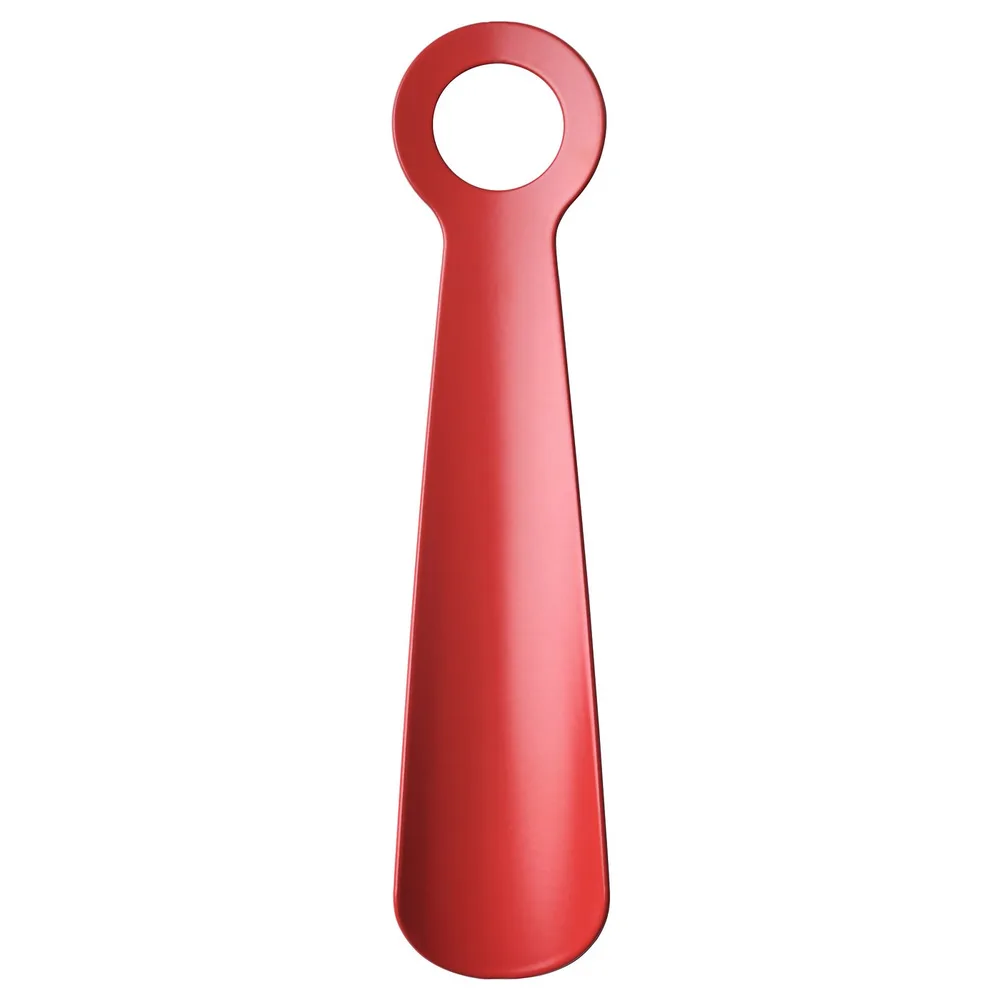 IKEA SNÖSKYFFEL (ИКЕА СНЁСКИФФЕЛ) — Рожок для обуви, яркий красный 18 см