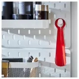 IKEA SNÖSKYFFEL (ИКЕА СНЁСКИФФЕЛ) — Рожок для обуви, яркий красный 18 см — фото 6