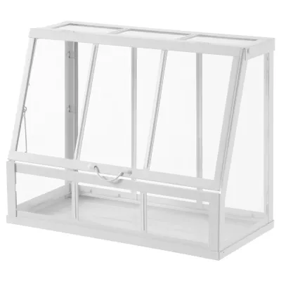 IKEA ÅKERBÄR (ИКЕА ОКЕРБЭР) — Мини-теплица, для дома/для улицы/белый 45 см