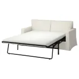IKEA HYLTARP (ИКЕА ХИЛТАРП) — Чехол на 2-местный раскладной диван, Гренсель натуральный — фото 2