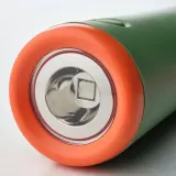 IKEA MAJBAGGE (ИКЕА МАЙБАГГЕ) — Фонарик LED с ручной зарядкой, зелёный/оранжевый — фото 8