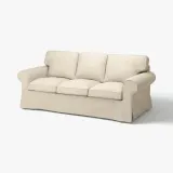 IKEA EKTORP (ИКЕА ЕКТОРП) — Чехол на 3-местный диван, Киланда светло-бежевый — фото 2