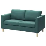 IKEA PÄRUP (ИКЕА ПЭРУП) — Чехол на 2-местный диван, Келинге серо-бирюзовый — фото 2