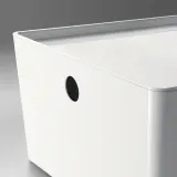 IKEA KUGGIS (ИКЕА КУГГИС) — Крышка, белый 37х54 см — фото 5