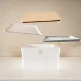 IKEA KUGGIS (ИКЕА КУГГИС) — Контейнер, белый 26х35х15 см — фото 7
