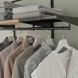 IKEA BOAXEL (ИКЕА БОАКСЕЛ) — Полка регулируемая, антрацит 20-30 см — фото 2