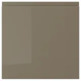 IKEA VOXTORP (ИКЕА ВОКСТОРП) — Фасад ящика, глянец тёмный серо-коричневый 40x40 см — фото 1