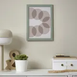 IKEA FISKBO (ИКЕА ФИСКБО) — Рамка, светлый серо-зелёный 21x30 см — фото 4
