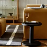 IKEA STOCKHOLM (ИКЕА СТОКХОЛМ) — 2025 Столик, сосна чёрный 40 см — фото 3