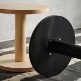 IKEA STOCKHOLM (ИКЕА СТОКХОЛМ) — 2025 Столик, сосна чёрный 40 см — фото 4