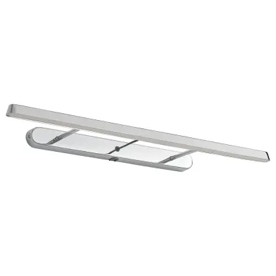 IKEA FLASKPOST (ИКЕА ФЛАСКПОСТ) — Светодиодный светильник для шкафа/стены, хром 56 см
