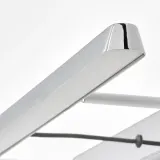 IKEA FLASKPOST (ИКЕА ФЛАСКПОСТ) — Светодиодный светильник для шкафа/стены, хром 56 см — фото 4