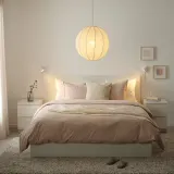 IKEA SOLHETTA (ИКЕА СОЛХЕТТА) — Светодиодная лампа E27 1055 люмен, с регулировкой яркости/шар опаловый белый 95 мм — фото 2