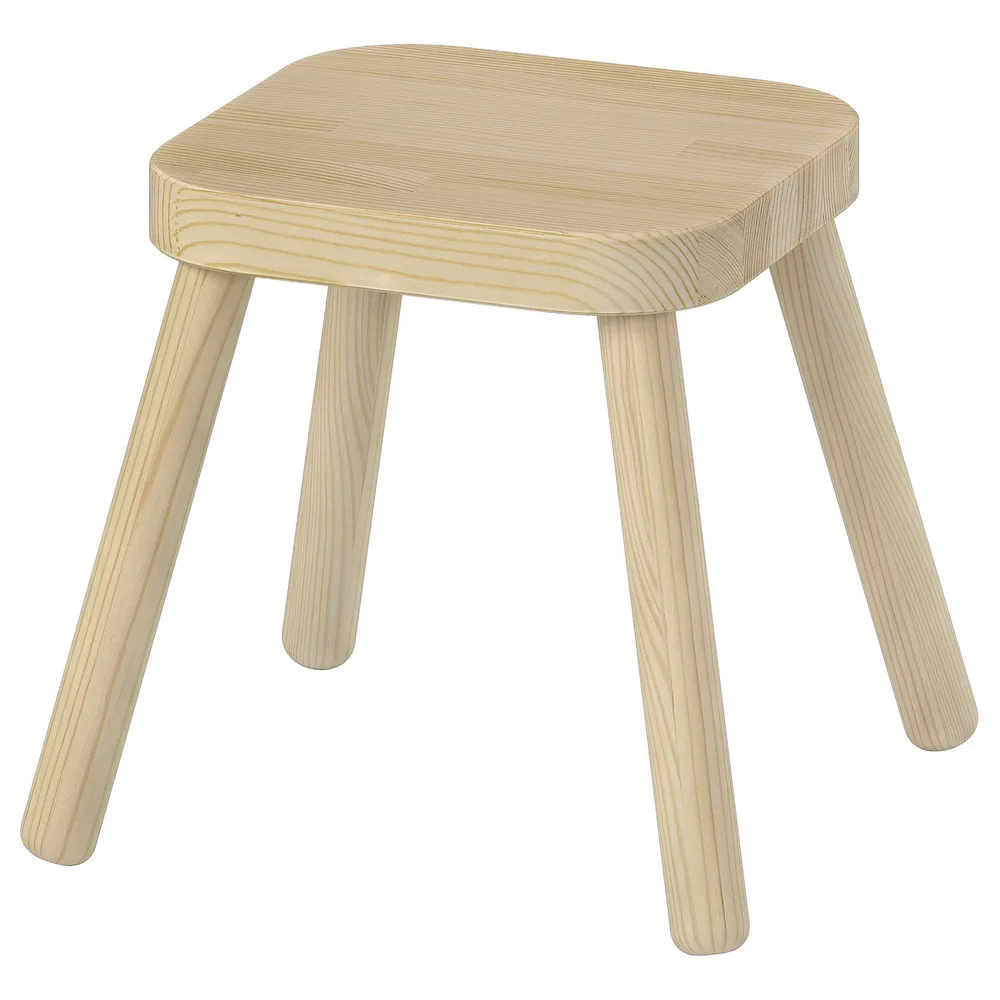 IKEA FLISAT (ИКЕА ФЛИСАТ) — Табурет детский, сосна