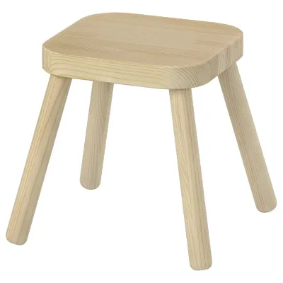 IKEA FLISAT (ИКЕА ФЛИСАТ) — Табурет детский, сосна
