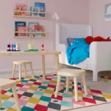 IKEA FLISAT (ИКЕА ФЛИСАТ) — Табурет детский, сосна — фото 5